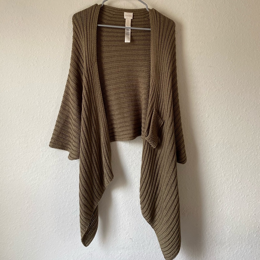 Women’s CHICOS Olive Green Shawl